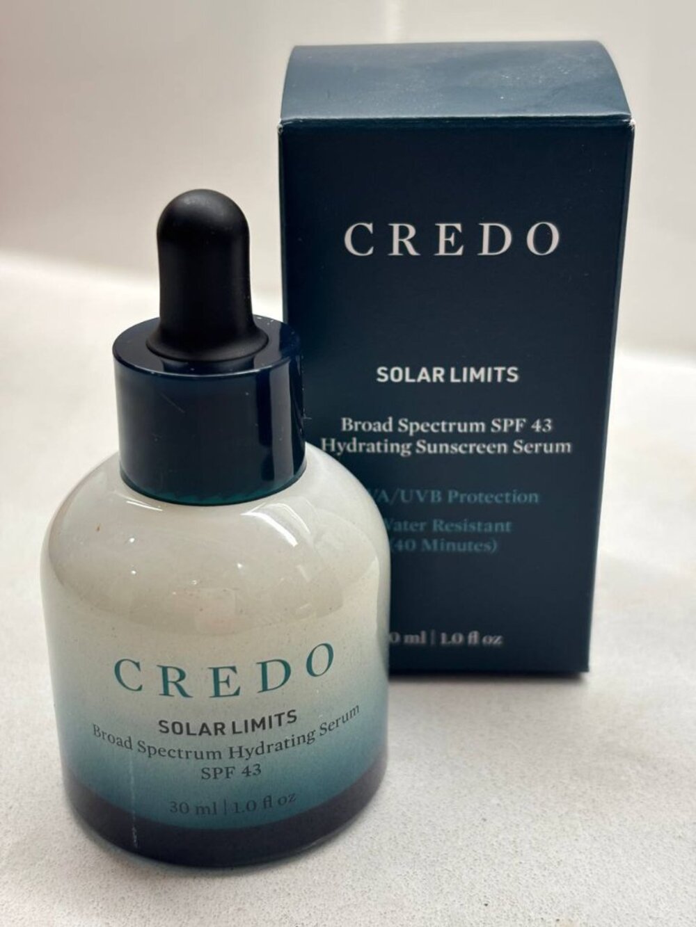 New Credo Skincare Solar Limits Serum SPF 43